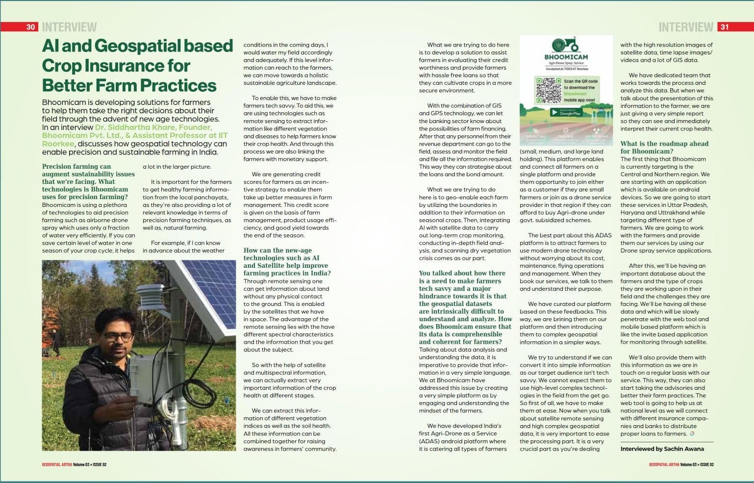 Media Feature – Geospatial Artha